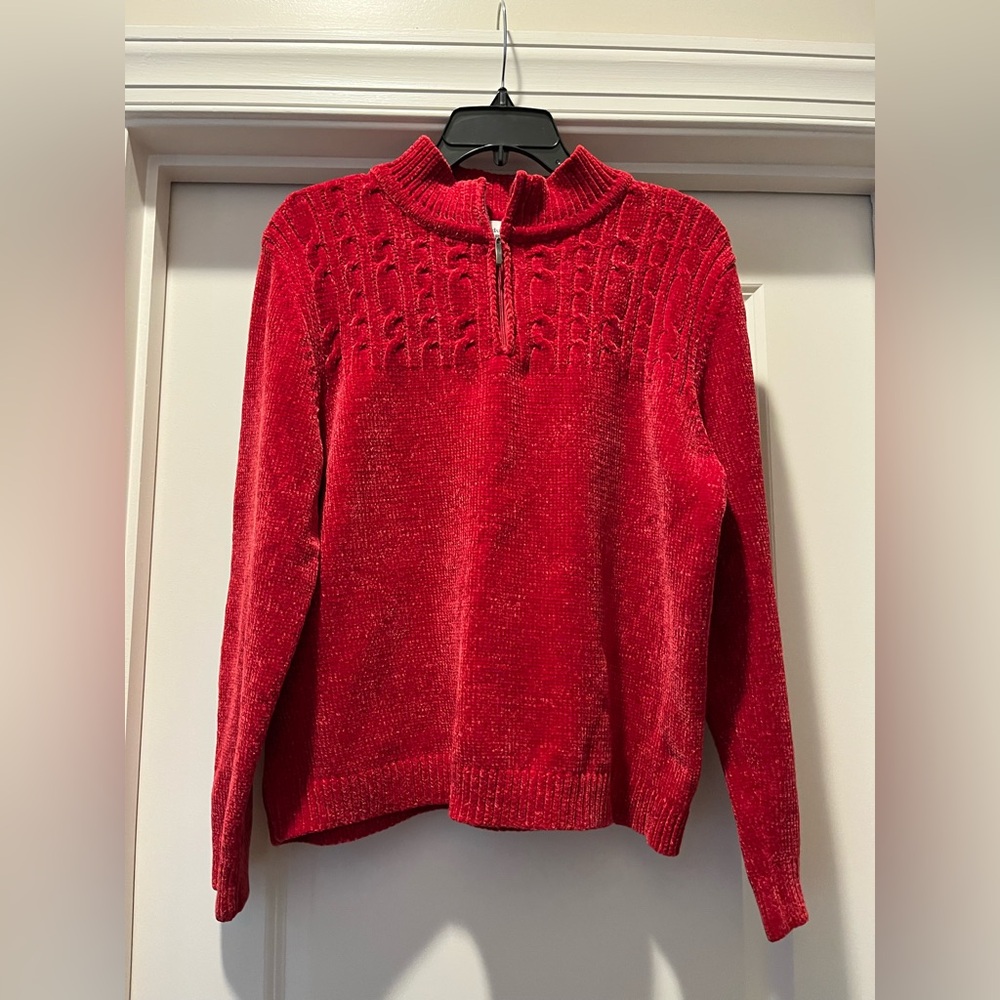Alfred Dunner velour half zip
Petite XLarge. (Very nice). - Picture 1 of 3